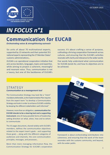 EUCAB_In Focus on_Communication_October 2025